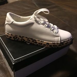 Leopard Sole Sneakers